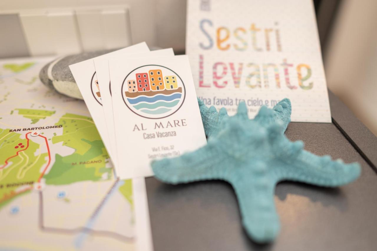 068 - Casa Stella Marina In Centro, 450Metri Da Mare E Spiaggia Sestri Levante Eksteriør bilde