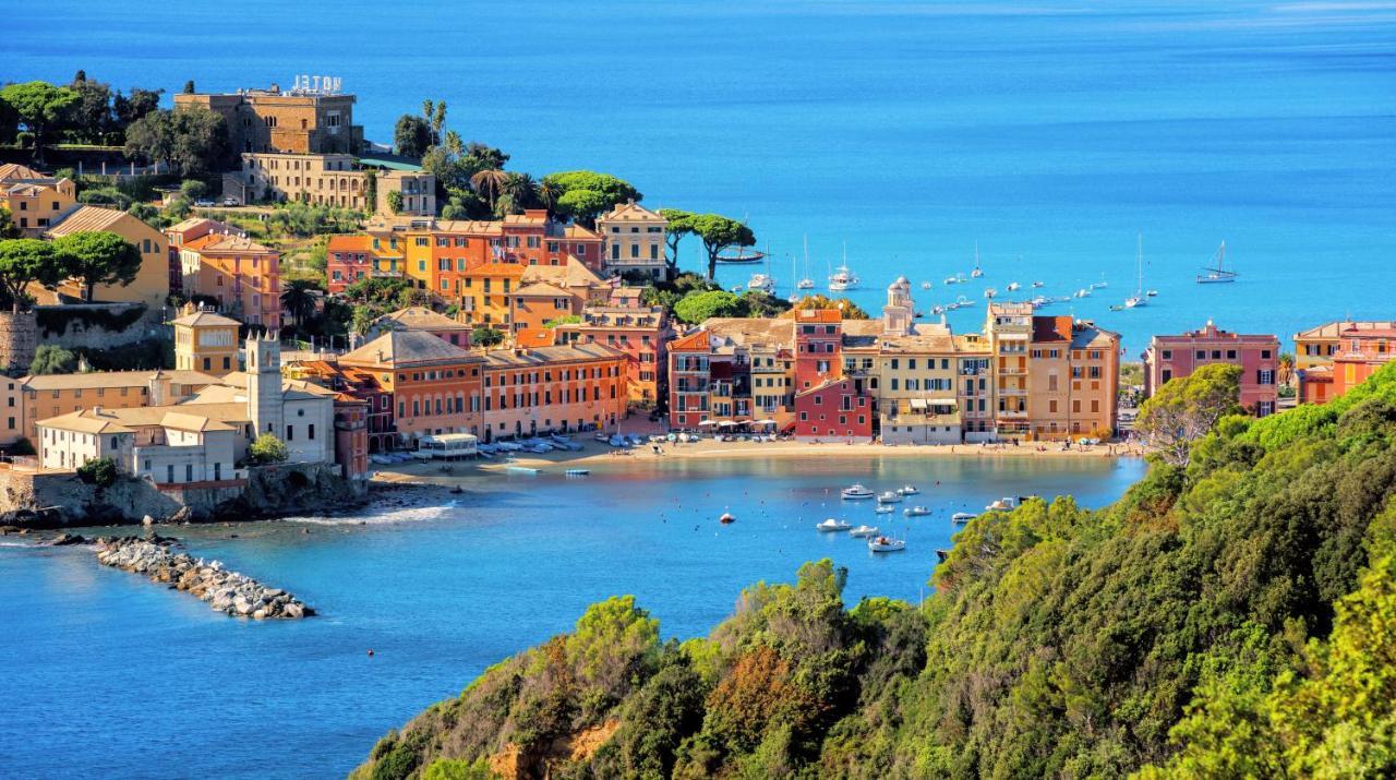 068 - Casa Stella Marina In Centro, 450Metri Da Mare E Spiaggia Sestri Levante Eksteriør bilde